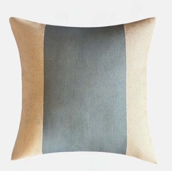DOVE BLUE ATLANTIC STRIPE CUSHION 50x50cm