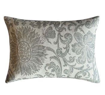SUN FLOURISH CUSHION IN BEIGE 35x50cm