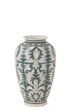 VICTORIA PORCELAIN TALL VASE