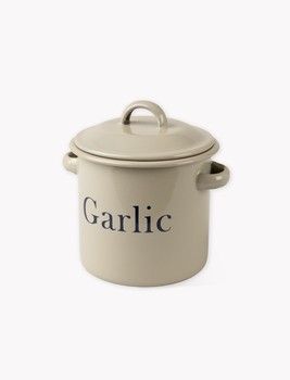 ENAMEL GARLIC STORE IN TRUFFLE ENAMEL GARLIC STORE IN TRUFFLE