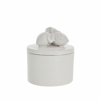 WHITE LIDDED LIMONE JAR