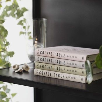 THE COFFEE TABLE JOURNAL LINEN BOUND