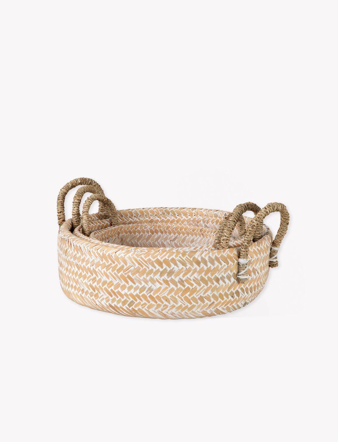 HENFIELD ROUND BASKET IN LARGE HENFIELD ROUND BASKET IN LARGE