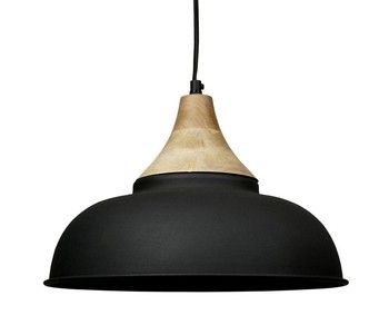 LAUSEL MATT BLACK CEILING PENDANT