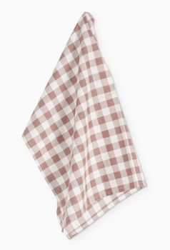 SET OF 2 GINGHAM TEA TOWELS IN PINK SET OF 2 GINGHAM TEA TOWELS IN PINK