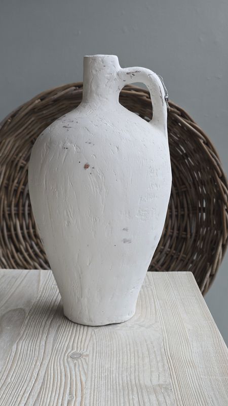 WHITE WASHED ANATOLIAN JUG