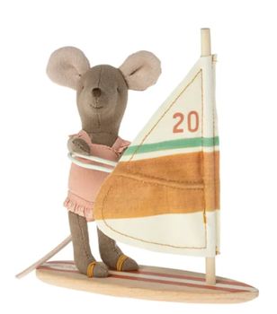 BEACH MOUSE SURFING LITTLE SISTER