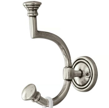 BENTLY NICKEL DOUBLE WALL HOOK BENTLY NICKEL DOUBLE WALL HOOK