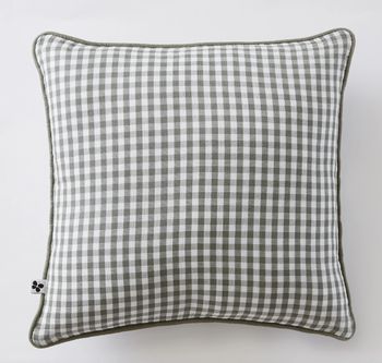 ROSEMARY GINGHAM CUSHION 45x45cm