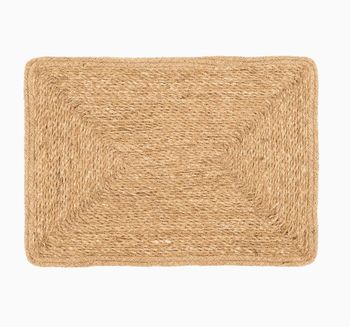 JUTE AND SEAGRASS RECTANGULAR PLACEMAT