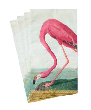 PINK FLAMINGO PAPER BUFFET NAPKINS 15 PACK