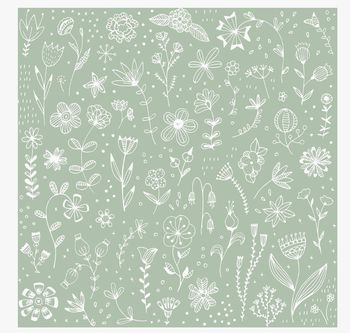 PRETTY STEMS PAPER LUNCH NAPKINS 20 PACK