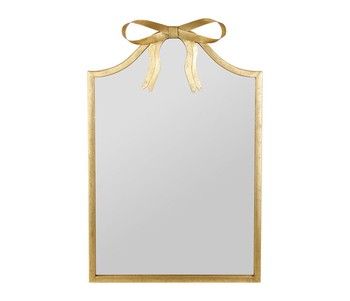 GOLD BOW TOP MIRROR