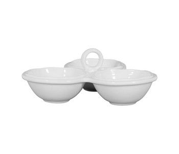 DARCY TRIPLE NIBBLES BOWL