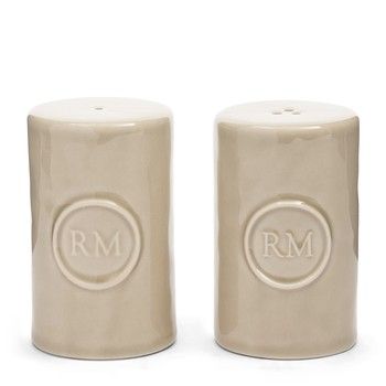 PORTOFINO SALT AND PEPPER SET IN FLAX