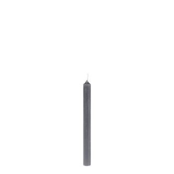 SINGLE SHORT TAPER CANDLE COAL