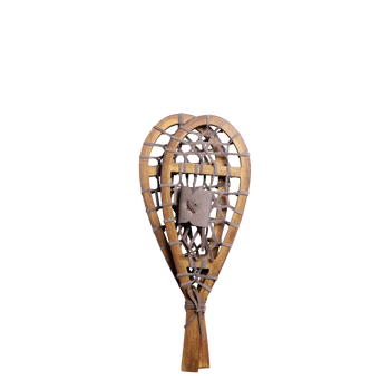 VINTAGE SNOW SHOES FOR DECOR