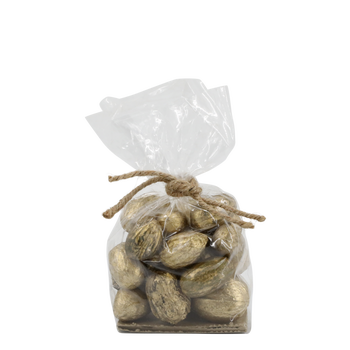 BAG OF GOLD DRIED MINTOLLA BALLS FOR DECOR