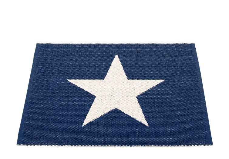 PAPPELINA RUG VIGGO DARK BLUE 70x90cm PAPPELINA RUG VIGGO DARK BLUE 70x90cm