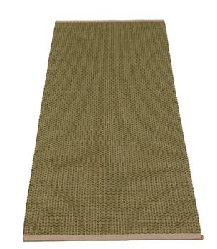 PAPPELINA RUG NILS IN OLIVE AND DARK LINEN 70x240cm PAPPELINA RUG NILS IN OLIVE AND DARK LINEN 70x240cm