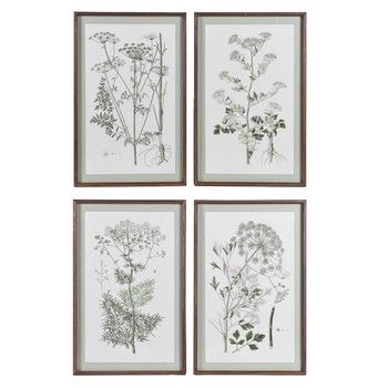 SET OF 4 MEADOWSWEET PRINTS SET OF 4 MEADOWSWEET PRINTS