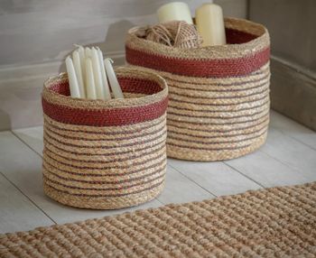 WOODLEIGH 2 TONE BASKETS