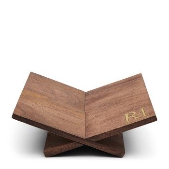 RM MONOGRAM BOOK STAND