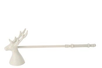 WHITE DEER CANDLE SNUFFER