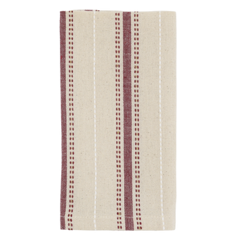 CHERRY STRIPE COTTON NAPKIN 40x40cm