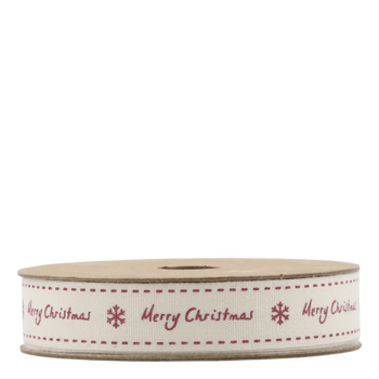 MERRY CHRISTMAS RIBBON 5m