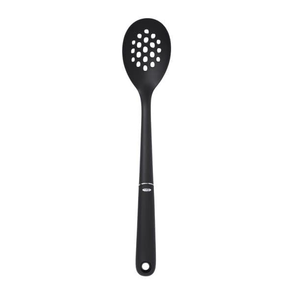 Spoon Slotted Nylon Black 006
