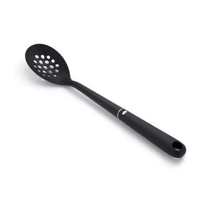 Spoon Slotted Nylon Black 006