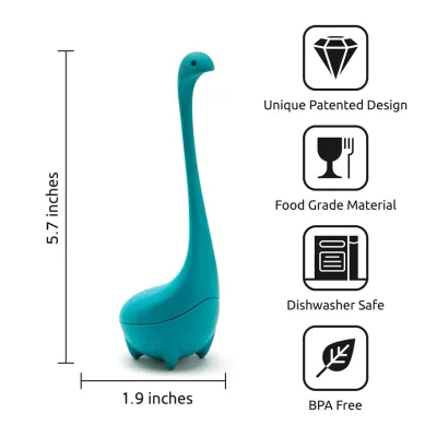 Tea Infuser Baby Nessie Silicone 006
