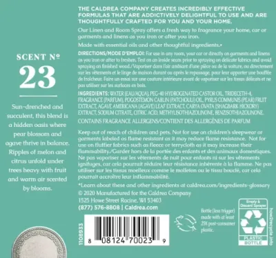 Linen &amp; Room Spray 16oz w/Soap Bark &amp; Aloe Vera 