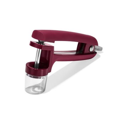 Cherry/Olive Pitter Hand Held Red OXO 006