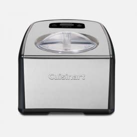 Ice Cream &amp; Gelato Maker 1.5qt Compressor SS Cuisinart 001