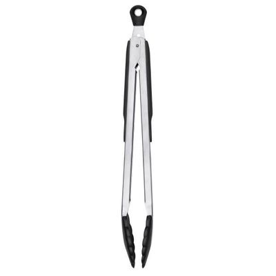 Tongs 12" SS/Nylon Black OXO 006