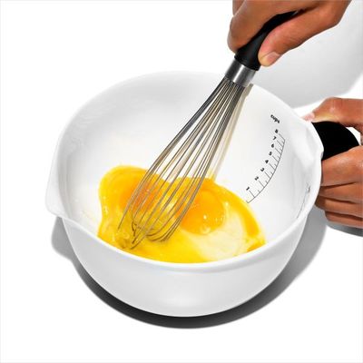 Batter Bowl 2qt White/Black 006