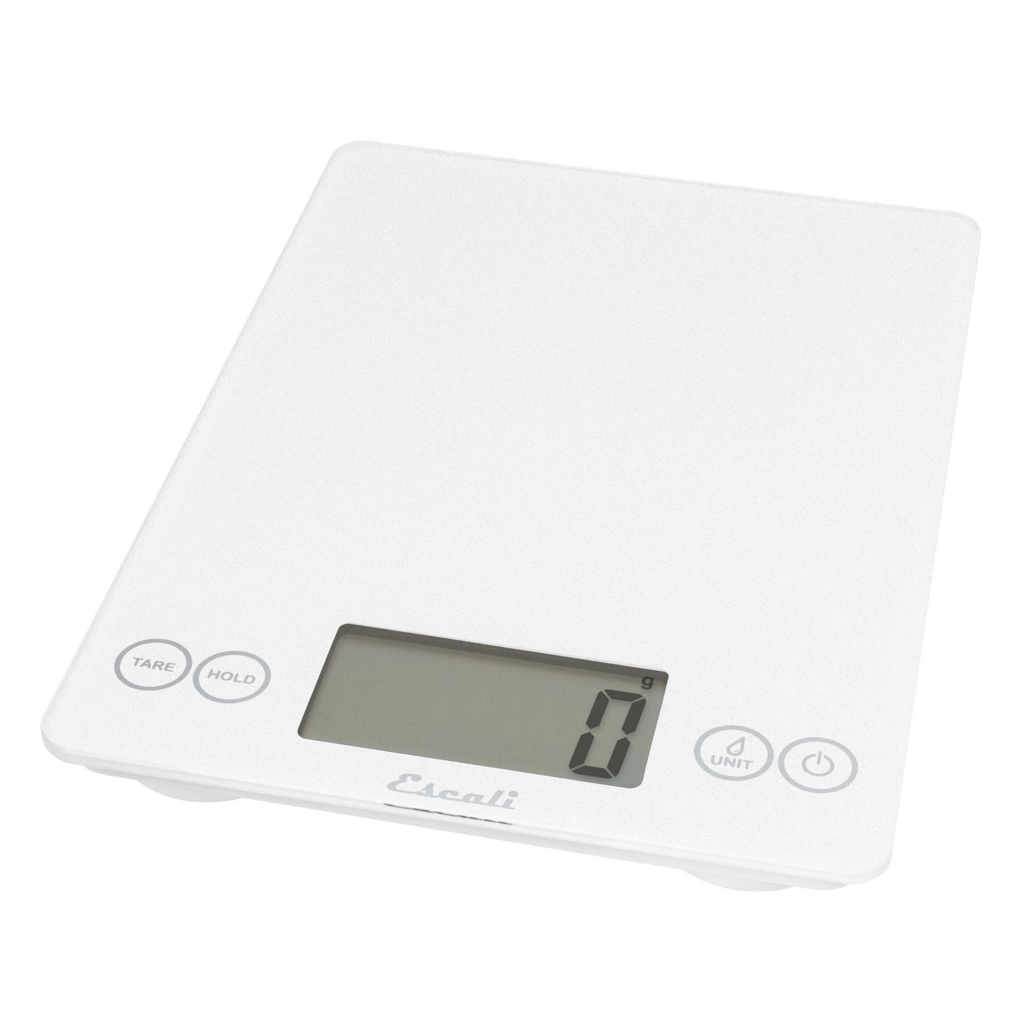 Scale 15lb Digital Arti Glass Frost White