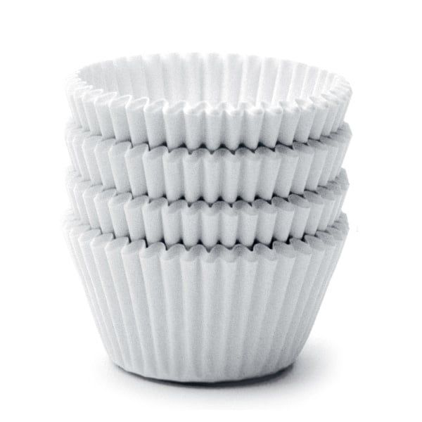 Baking Cups 100ct Mini White