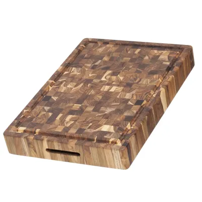 Cutting Board 20x14x2.5 Teak 002