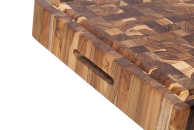 Cutting Board 20x14x2.5 Teak 002