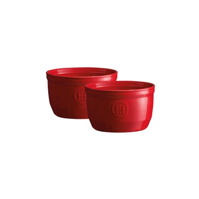 Ramekins Set/2 8.5oz Burgundy 006