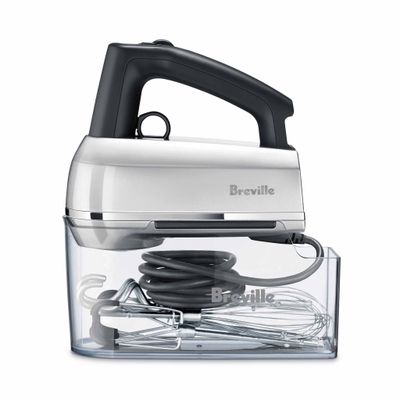 Hand Mixer 9 Speed Handy Mix Scraper Silver 002