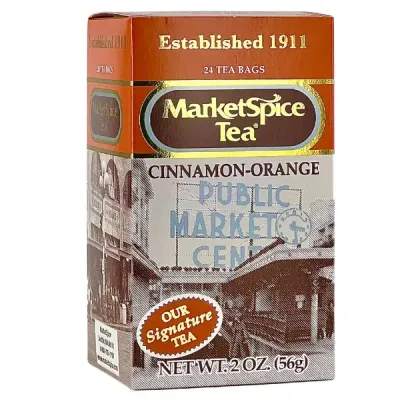 MarketSpice 24ct Signature Cinnamon-Orange Black Tea
