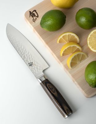Santoku 7" Premier Walnut Shun