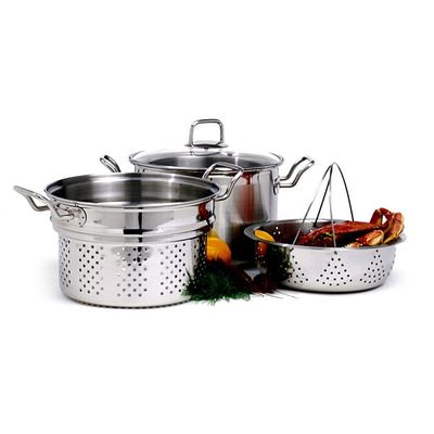 Multi Pot Steamer/Cooker 8qt 4pc SS Norpro