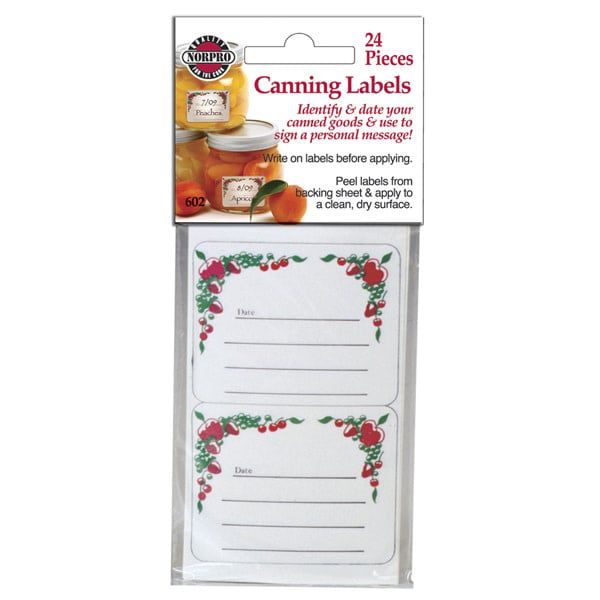Canning Labels 24pc