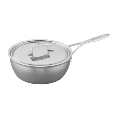 Saucier 3.5qt w/Lid Essential Pan SS Industry