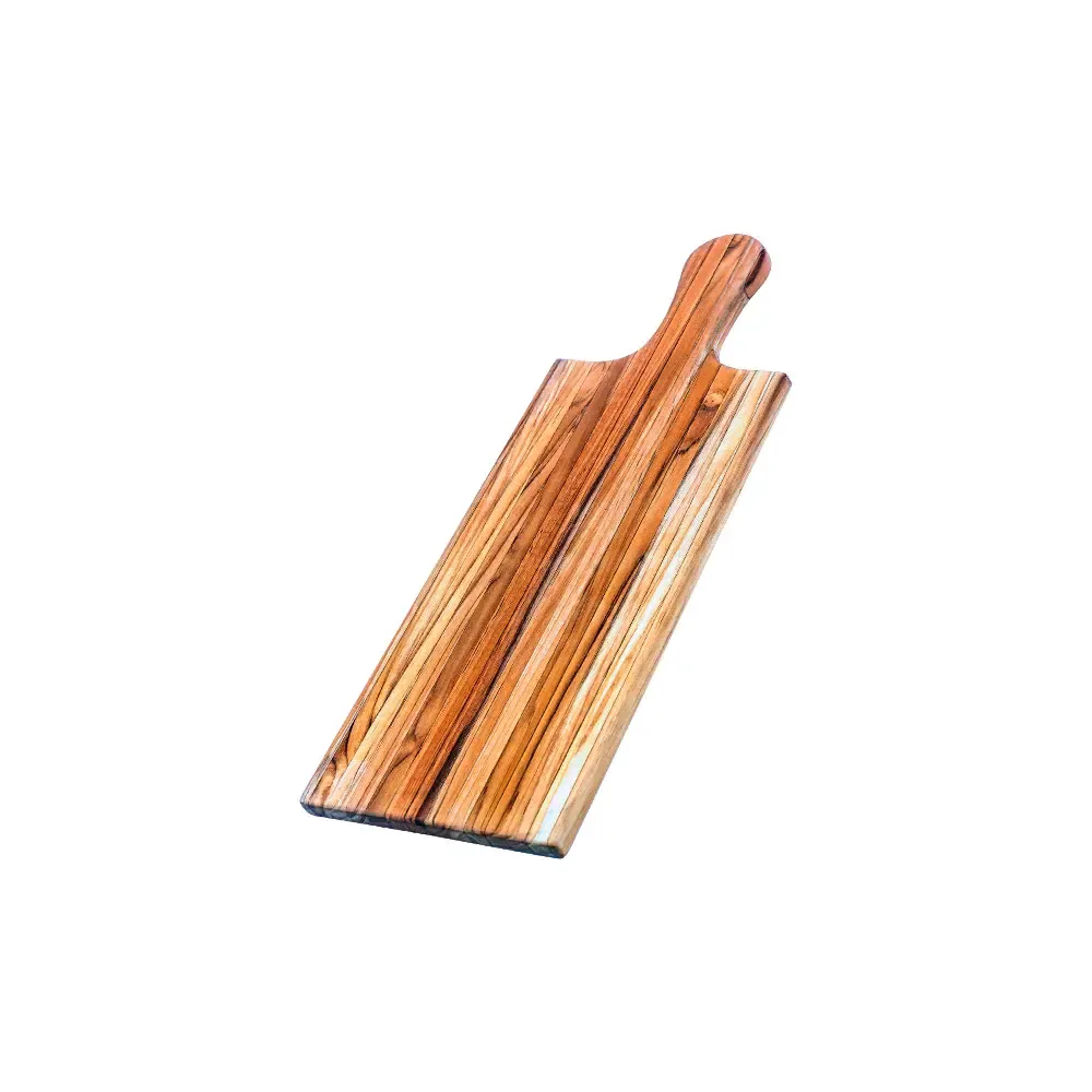 Board Serving Plank 21x8x.5 Teak 002